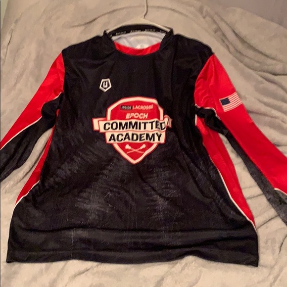 Dri fit Long sleeve lacrosse tee - Picture 1 of 4